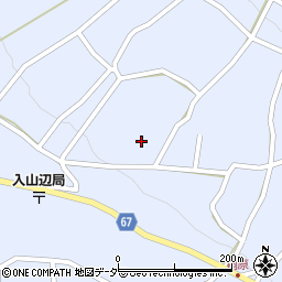 長野県松本市入山辺1721-1周辺の地図