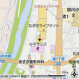 湯の華銭湯瑞祥松本周辺の地図