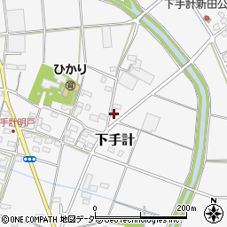 埼玉県深谷市下手計1017周辺の地図