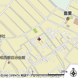 埼玉県深谷市新戒1423周辺の地図
