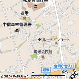 長野県松本市島立921周辺の地図