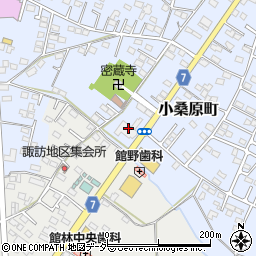 関東食品館林周辺の地図
