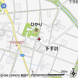 埼玉県深谷市下手計993周辺の地図