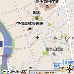 長野県松本市島立1365周辺の地図