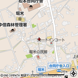 長野県松本市島立836周辺の地図