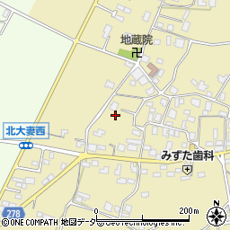長野県松本市梓川倭674周辺の地図