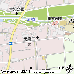 埼玉県深谷市血洗島191-3周辺の地図