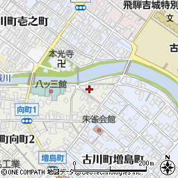 古川文化服装学院周辺の地図