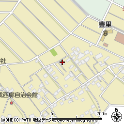 埼玉県深谷市新戒1436周辺の地図