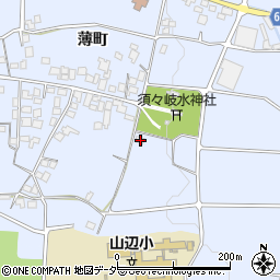 長野県松本市里山辺薄町2736周辺の地図