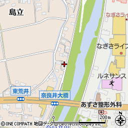 長野県松本市島立483周辺の地図