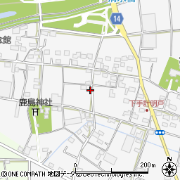 埼玉県深谷市下手計1164周辺の地図