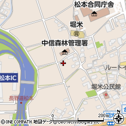 長野県松本市島立1362周辺の地図
