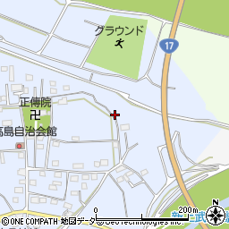 埼玉県深谷市高島123周辺の地図