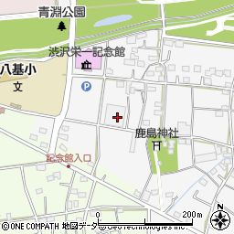 埼玉県深谷市下手計1214周辺の地図
