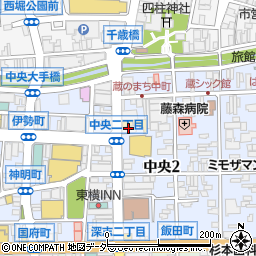 りそな銀行松本支店 ＡＴＭ周辺の地図