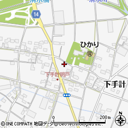 埼玉県深谷市下手計1099周辺の地図