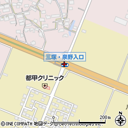 三塚・泉野入口周辺の地図