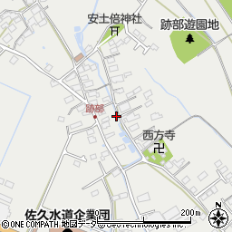 長野県佐久市跡部129周辺の地図