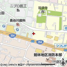 群馬県館林市羽附町1687-1周辺の地図