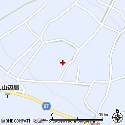 長野県松本市入山辺1723周辺の地図