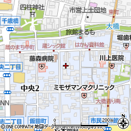 徳武竹材店周辺の地図