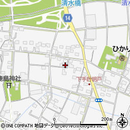 埼玉県深谷市下手計961周辺の地図