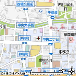 松本市　アイパーク伊勢町周辺の地図