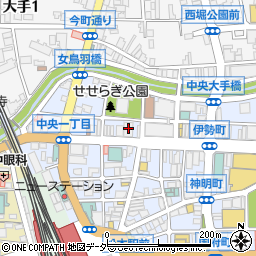 株式会社エイジス　松本サテライト周辺の地図
