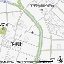 埼玉県深谷市下手計997周辺の地図