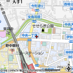 松本駅前郵便局 ＡＴＭ周辺の地図