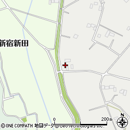 茨城県結城市山川新宿1677周辺の地図