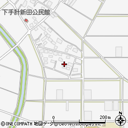 埼玉県深谷市下手計周辺の地図