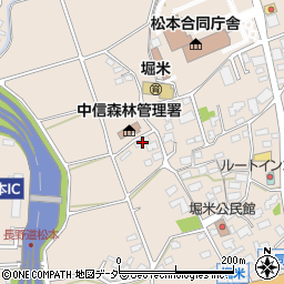 長野県松本市島立1257周辺の地図