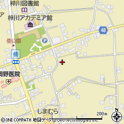 長野県松本市梓川倭1947周辺の地図
