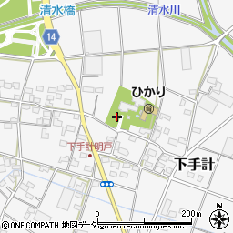 埼玉県深谷市下手計987周辺の地図