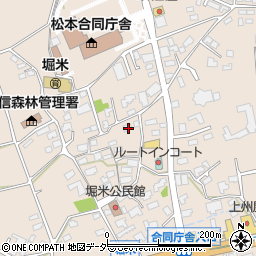 長野県松本市島立933周辺の地図
