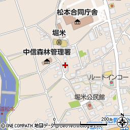 長野県松本市島立925周辺の地図