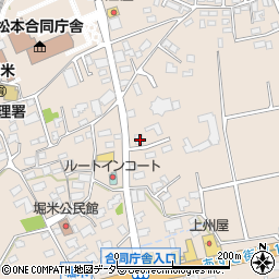 長野県松本市島立825周辺の地図
