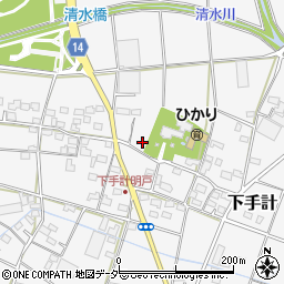 埼玉県深谷市下手計985周辺の地図