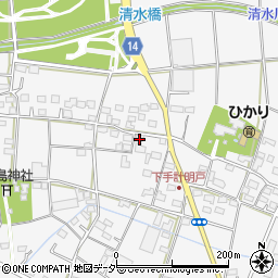 埼玉県深谷市下手計951周辺の地図