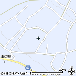 長野県松本市入山辺1724周辺の地図