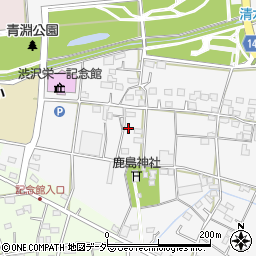 埼玉県深谷市下手計1124周辺の地図