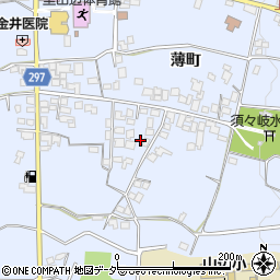 長野県松本市里山辺薄町2863周辺の地図