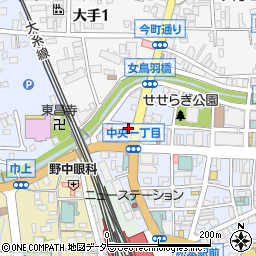 竹原時計店周辺の地図