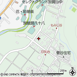 石川県加賀市山中温泉菅谷町ロ81周辺の地図