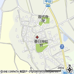 福井県坂井市三国町平山56-4周辺の地図