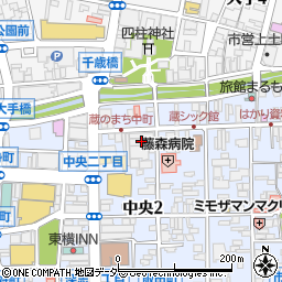 クリヴィーレ増田周辺の地図