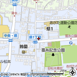 ハナ信用組合松本支店周辺の地図