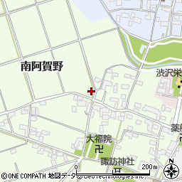 埼玉県深谷市南阿賀野43周辺の地図